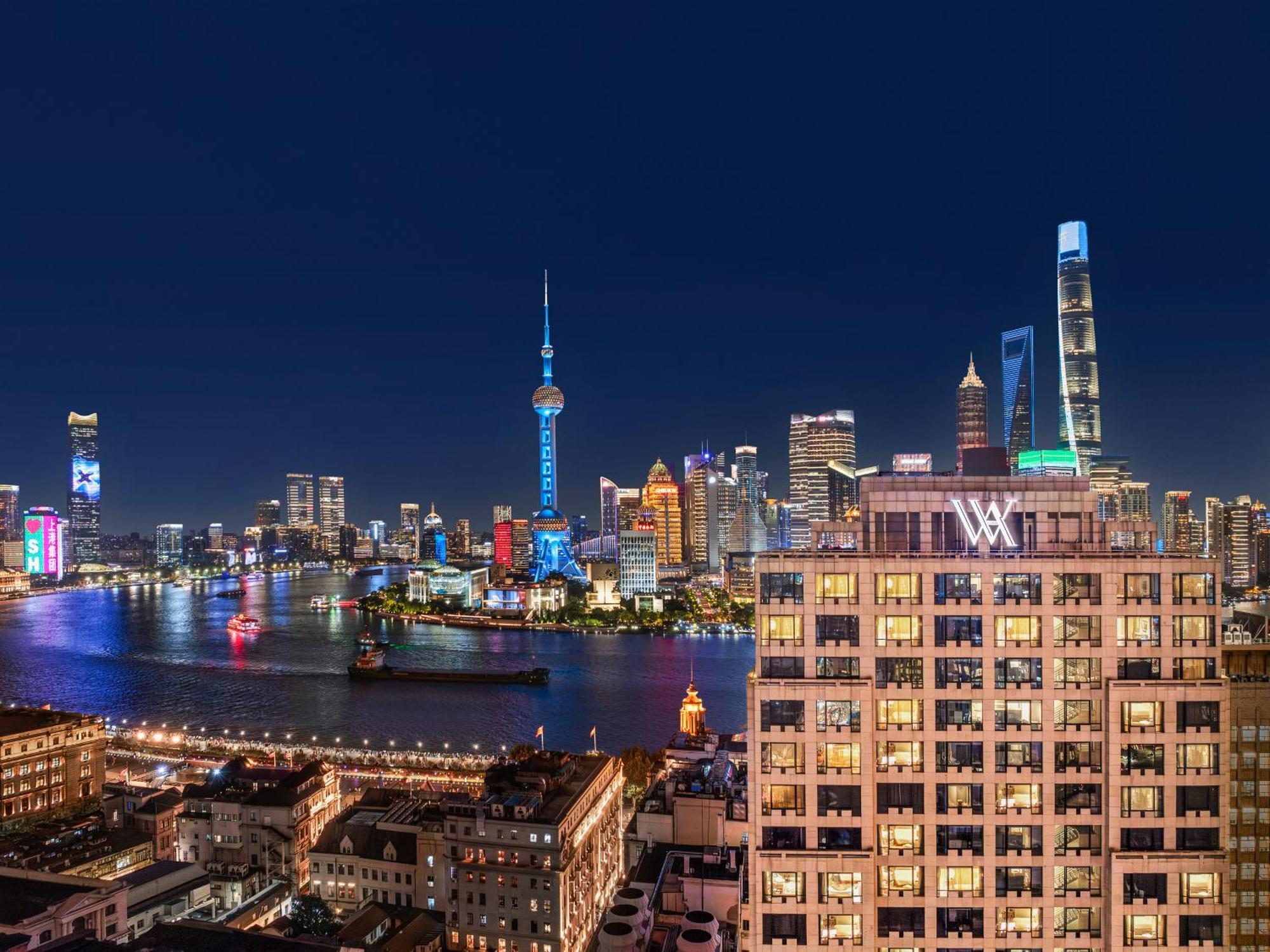 Waldorf Astoria Shanghai On The Bund Bagian luar foto