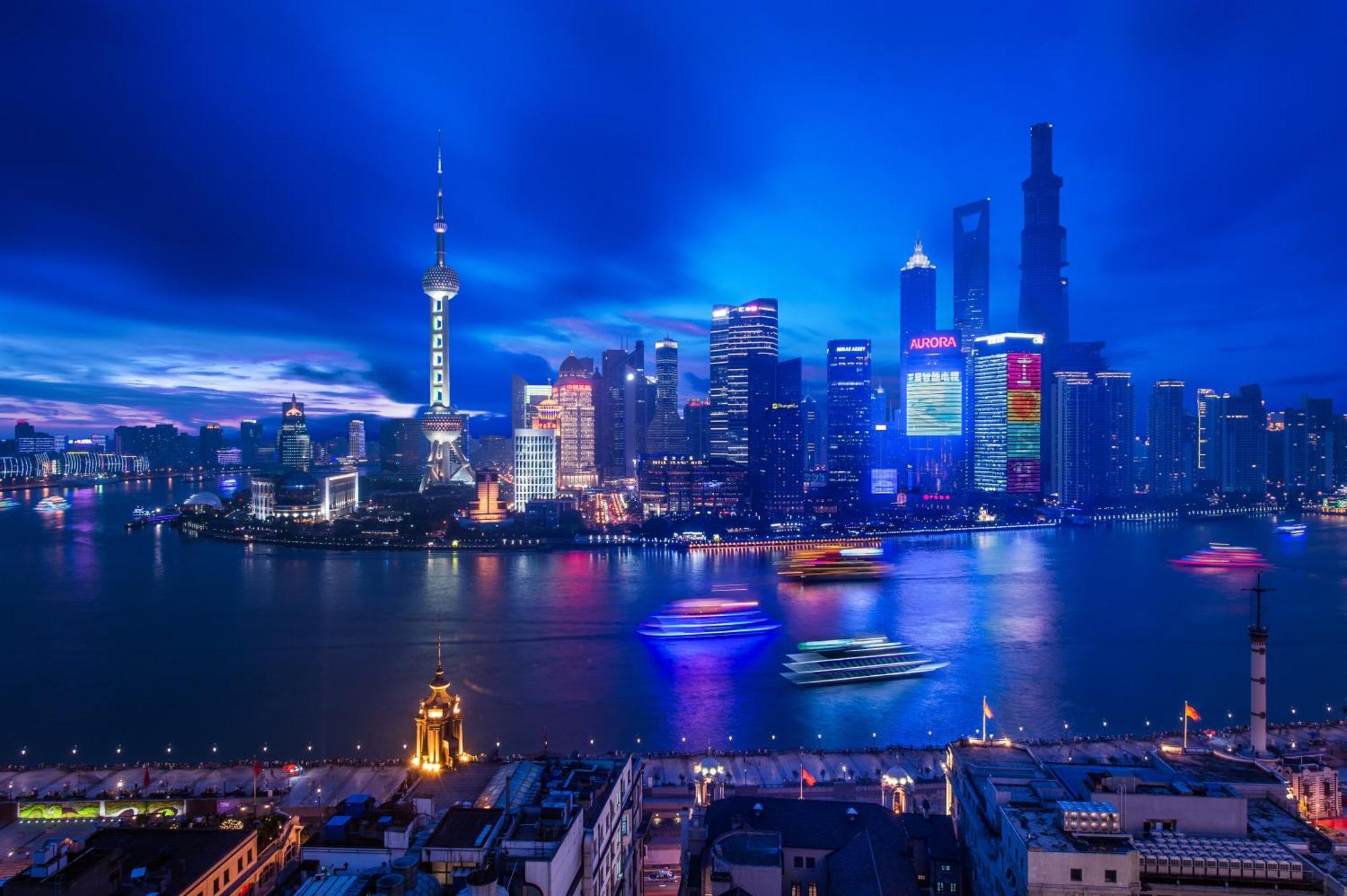 Waldorf Astoria Shanghai On The Bund Bagian luar foto
