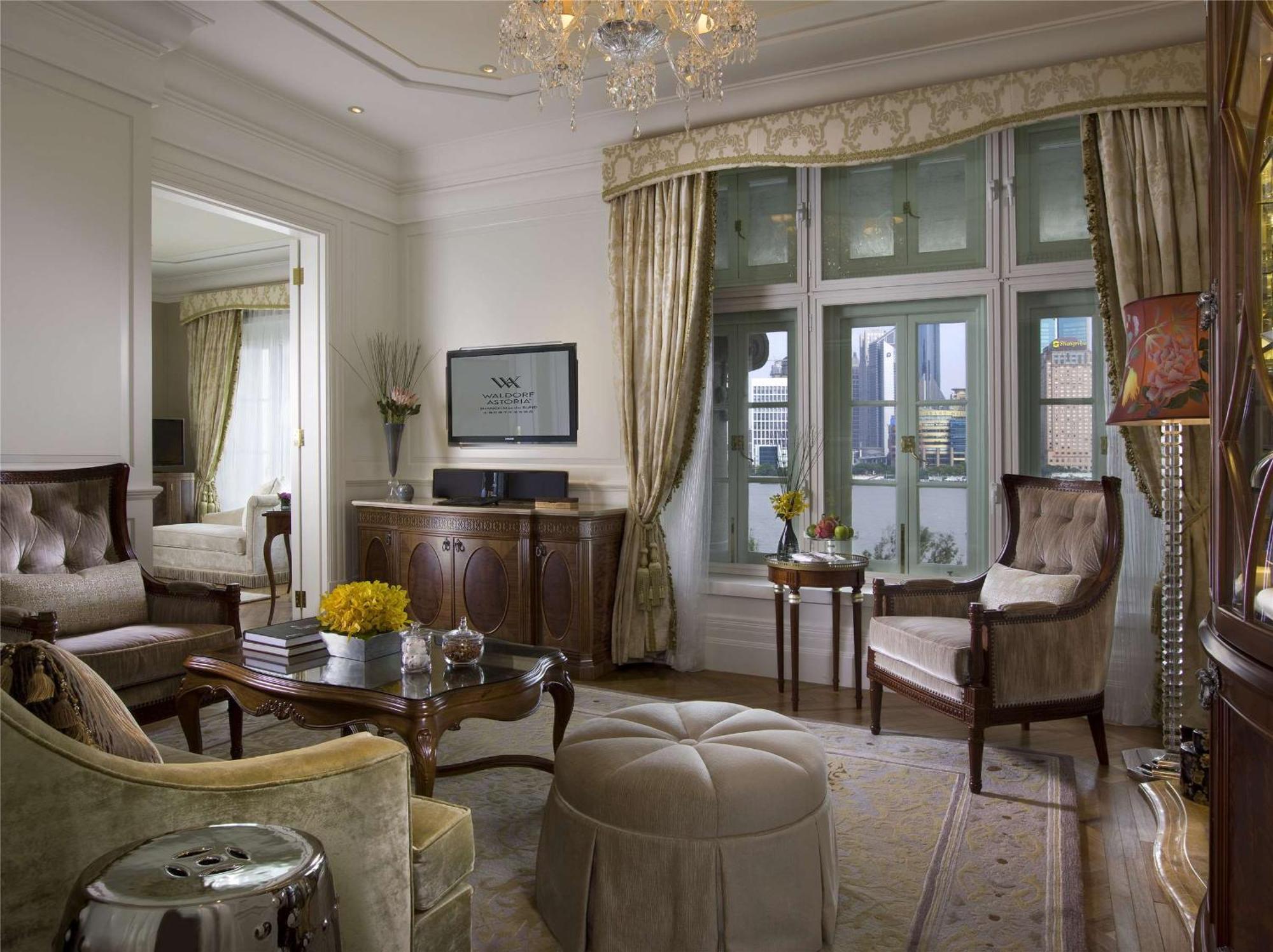 Waldorf Astoria Shanghai On The Bund Bagian luar foto